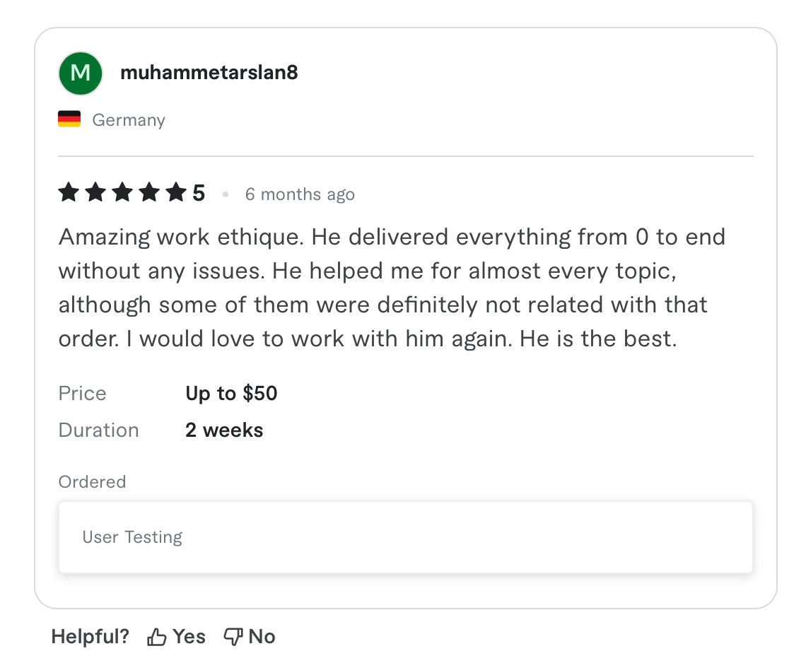 Client review 29
