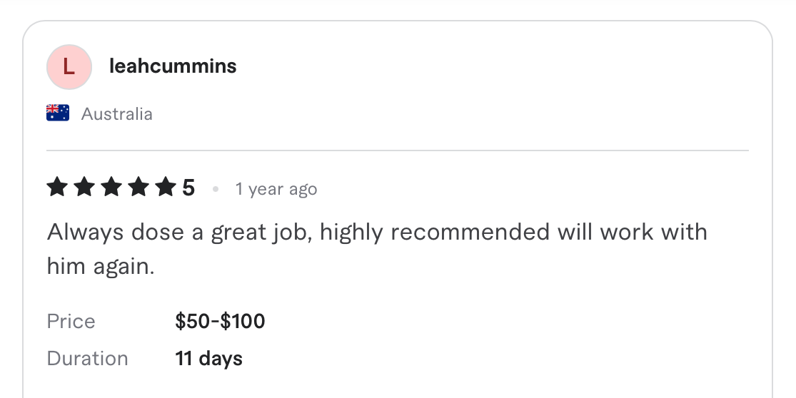 Client review 60